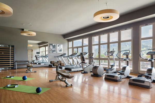 Photo of the fitness area Spa Cristallo Ultimate Spa