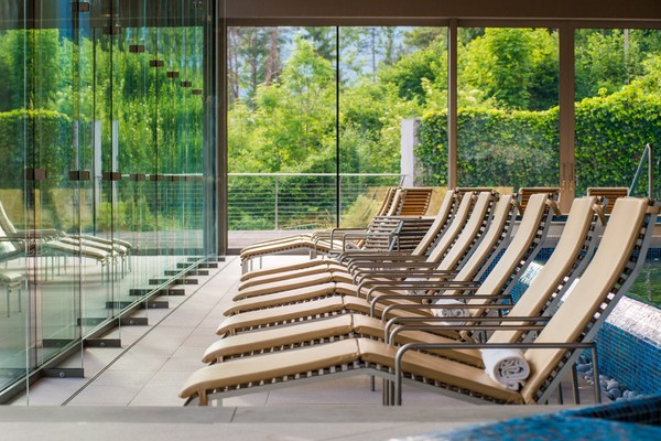 Foto des Hallenschwimmbads