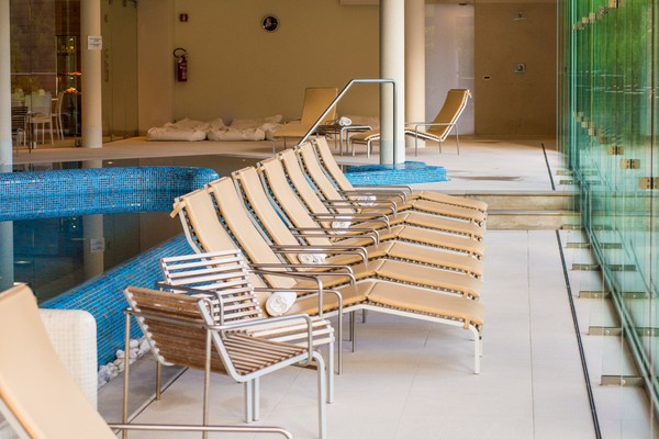 Foto des Hallenschwimmbads