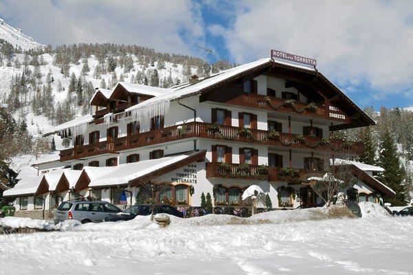 Foto invernale di presentazione Hotel Torretta
