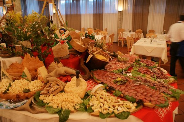 Das Restaurant Carano (Val di Fiemme) Veronza