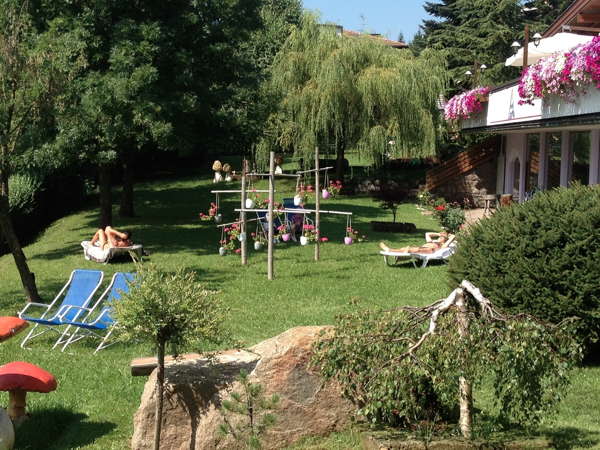 Foto del giardino Castello di Fiemme