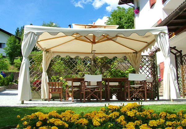 Foto del giardino Castello di Fiemme