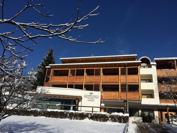 Photo exteriors in winter Olimpionico