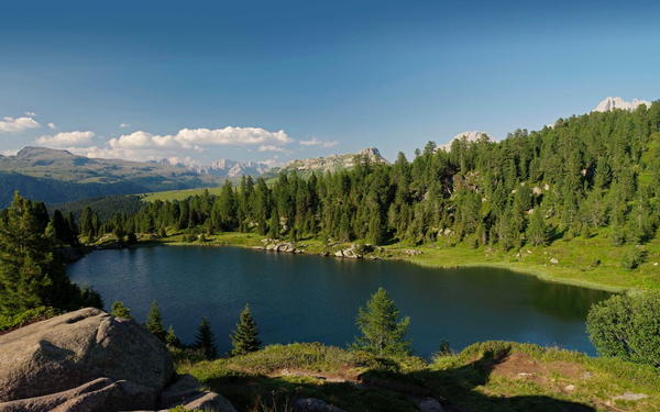 Panorama Castello di Fiemme