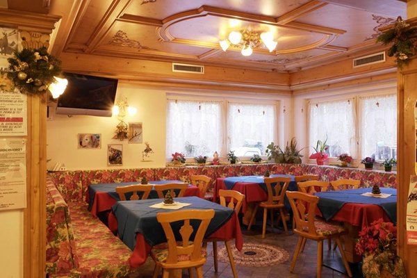 Il ristorante Molina di Fiemme Pineta