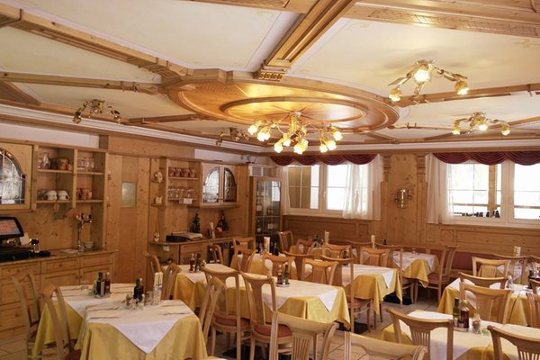 Il ristorante Molina di Fiemme Pineta