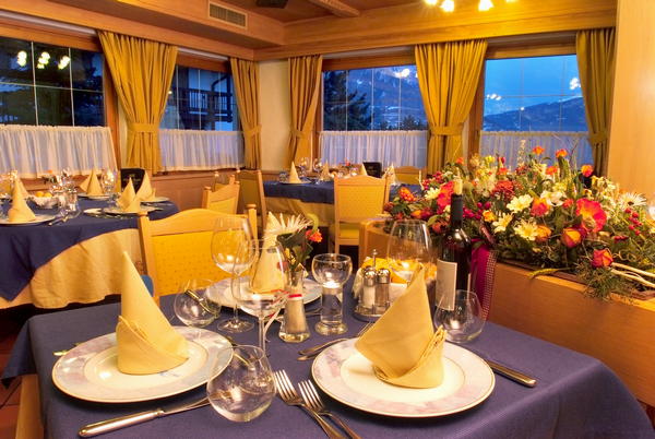 Il ristorante Cavalese La Roccia