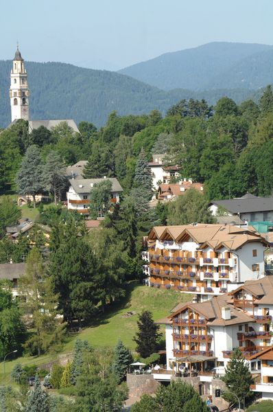 La posizione Hotel La Roccia Cavalese
