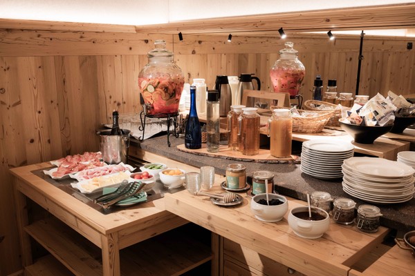 Das Frühstück Hotel Orso Grigio