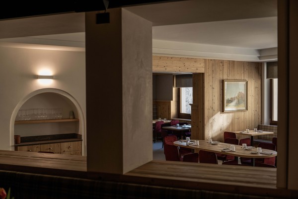 Das Restaurant Cavalese Orso Grigio