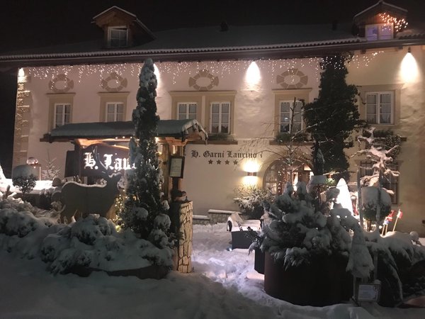 Foto esterno in inverno Laurino