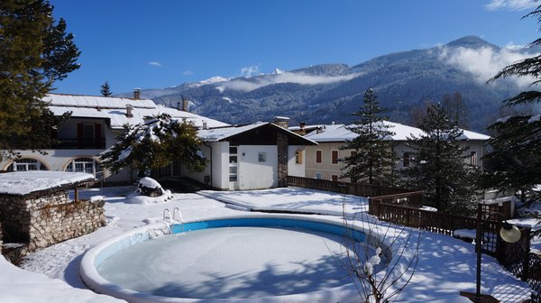 Foto Außenansicht im Winter Rio Bianco