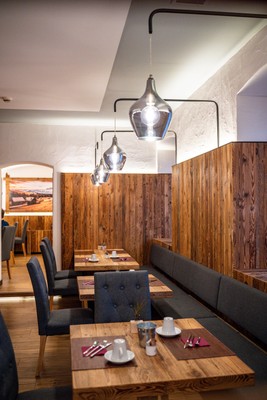 Das Restaurant Panchià Rio Bianco
