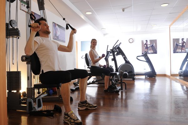 Foto della zona fitness Residence Kristall