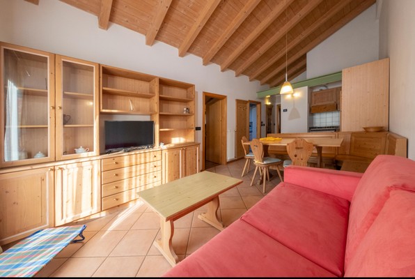 The living area Residence Lagorai