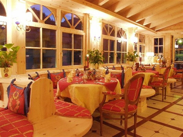 Il ristorante Tesero Berghotel Miramonti