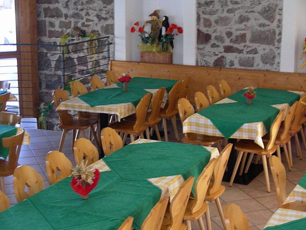 Il ristorante Varena Bucaneve