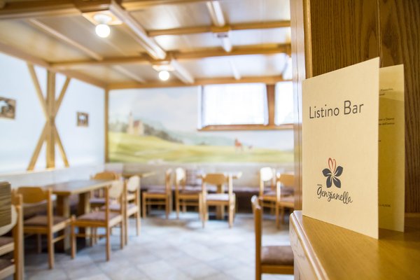 The restaurant Ziano di Fiemme Genzianella