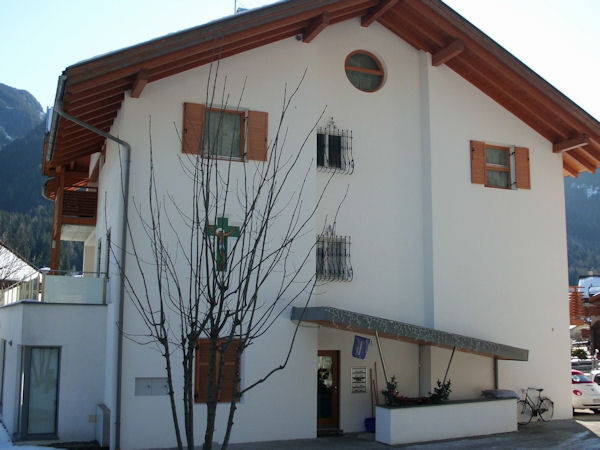 Foto esterno in inverno Casa Vanzetta