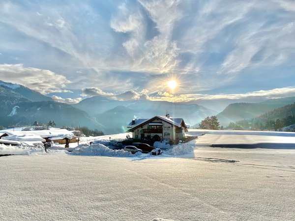 Photo exteriors in winter Maso Pertica