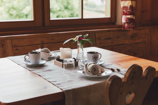 La colazione Pensione in agriturismo Maso Corradini