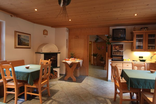 Le parti comuni Camere in agriturismo Al Molin