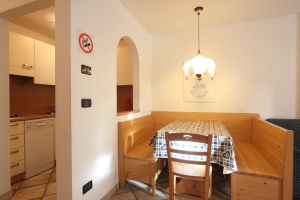 La zona giorno Montebel - Residence 3 stelle