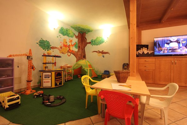 La sala giochi Residence Montebel