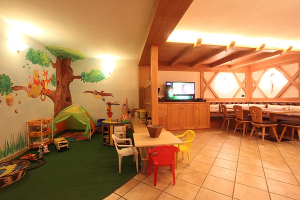 La sala giochi Residence Montebel