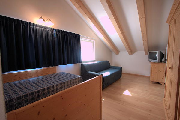 La zona giorno Montebel - Residence 3 stelle