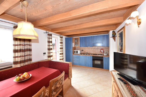 La zona giorno Appartamenti Villa Mirabell