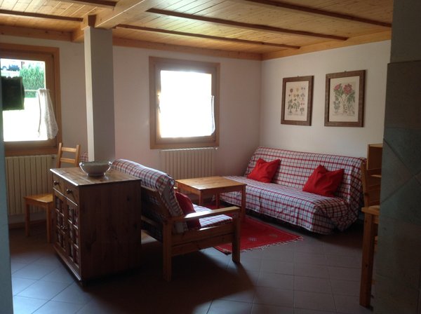 La zona giorno Appartamenti Marzelin