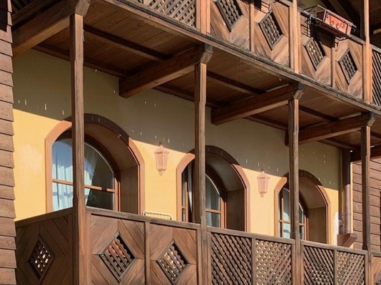 Foto vom Balkon Casa del Cirmolo