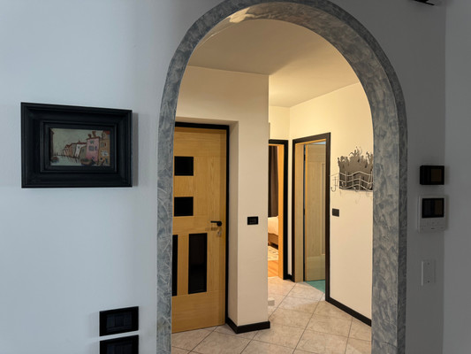 The entrance