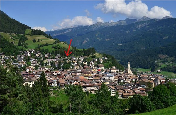La posizione DOLOMITES B&B - Suites, Apartments and SPA Tesero