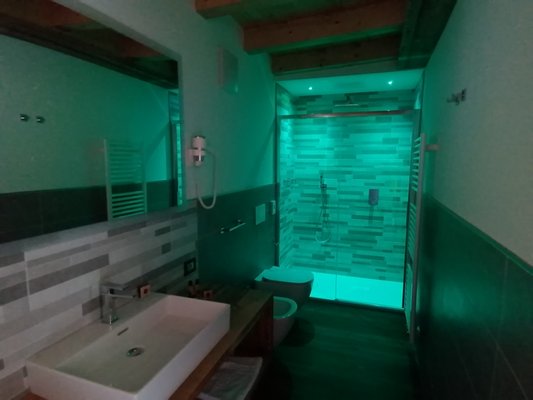 Photo of the bathroom DOLOMITES B&B - Suites, Apartments and SPA