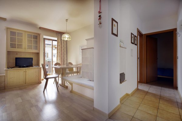 La zona giorno Casa Nicoleta - Appartamenti 4 genziane