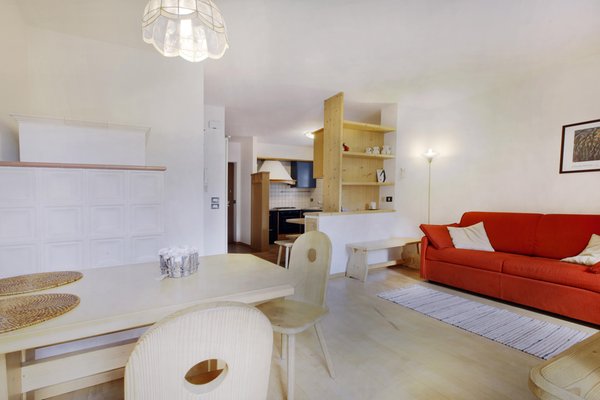 La zona giorno Casa Nicoleta - Appartamenti 4 genziane