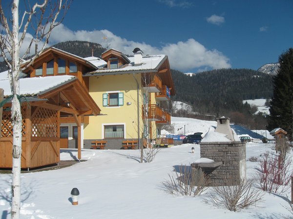 Photo exteriors in winter Maso Chemela