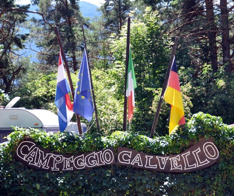 Foto Außenansicht Campingplatz Calvello