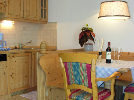 Foto della cucina Appartements Peter