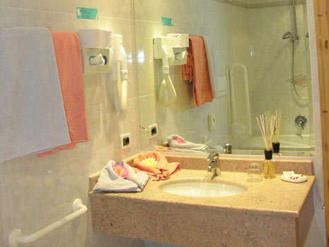 Foto del bagno Residence Appartements Peter