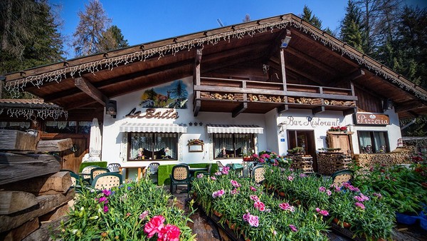 Foto Außenansicht Restaurant La Baita delle Ville