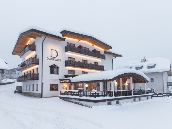 Foto invernale di presentazione Hotel Dorfwirt