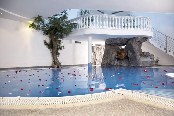 Foto des Hallenschwimmbads