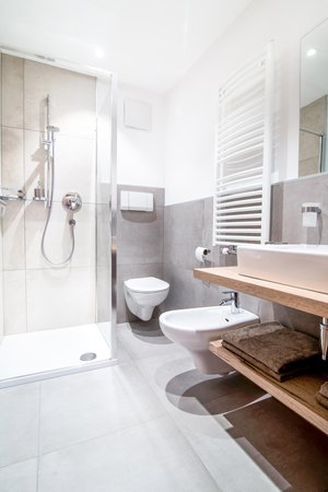 Foto del bagno Hotel Sonnenheim
