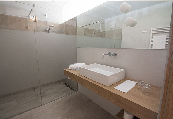 Foto del bagno Hotel Steindls Boutiquehotel