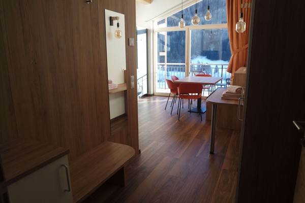Der Wohnraum B&B + Ferienwohnungen auf dem Bauernhof Unterbergerhof