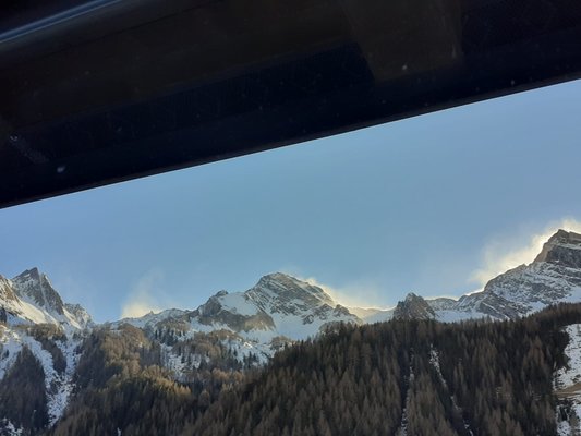 Vista dalla struttura